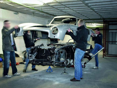 Κατέστρεψαν μια Μercedes-Benz 300 SL